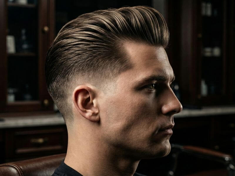 Corte masculino clássico americano